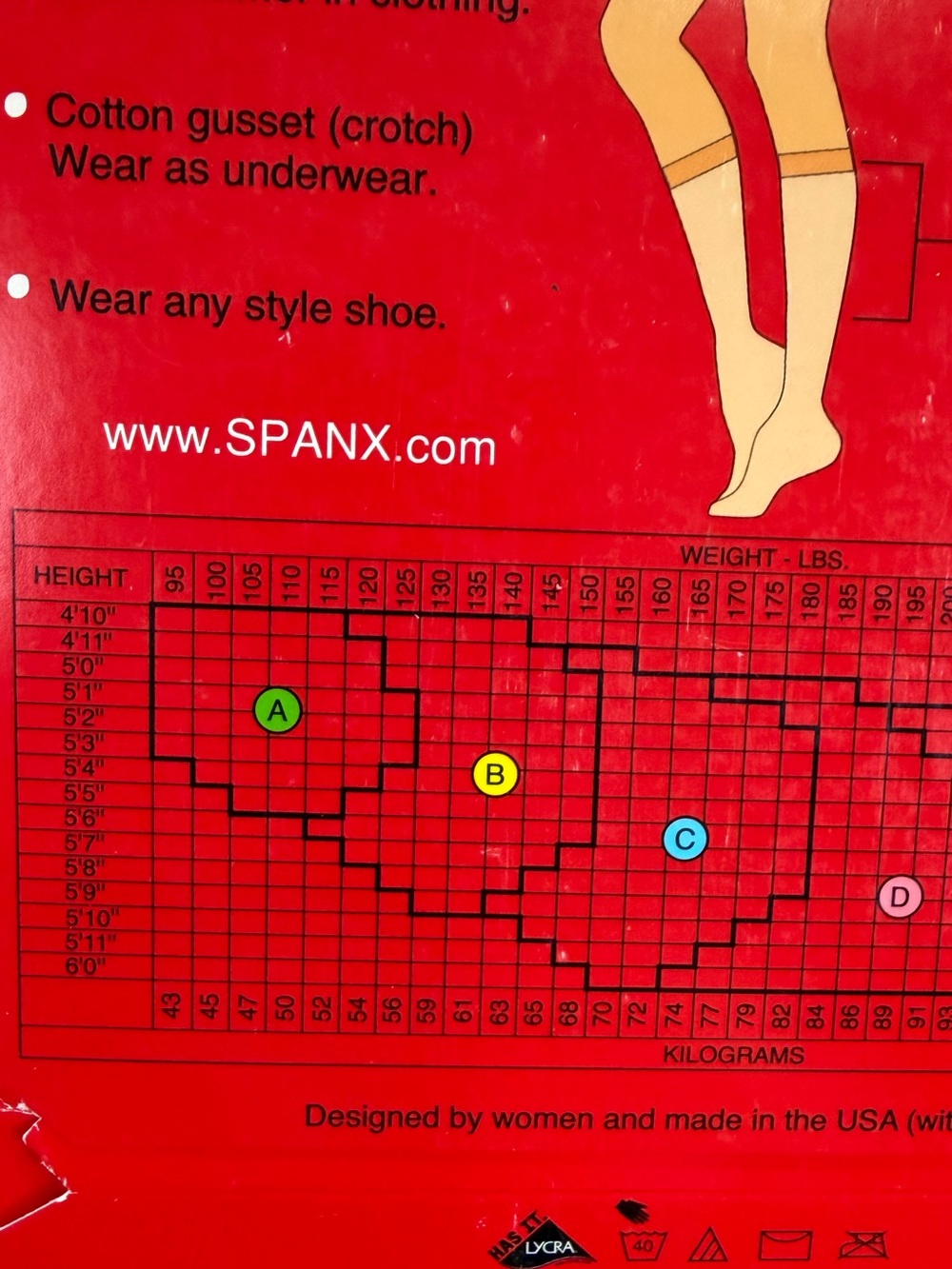 SPANX Footless Super Control Shaping Pantyhose Nude 1 Size C NIP - Picture 4 of 5
